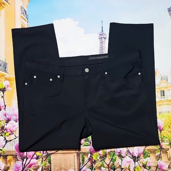 J. Hilburn JSR‎ Black Chino Pants Size 38x29 - Picture 1 of 6